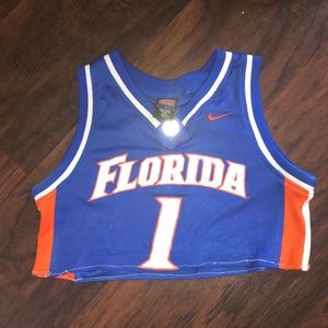 Woman’s Florida Gator Jersey Crop